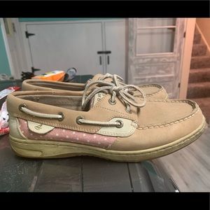 COPY - Sperry Balt shoes 7.5 pink on side